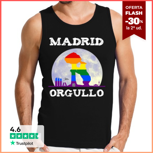 Camiseta Hombre Sin Mangas cam negra sin mangas hombre Skyline - latostadora.com - Modalova