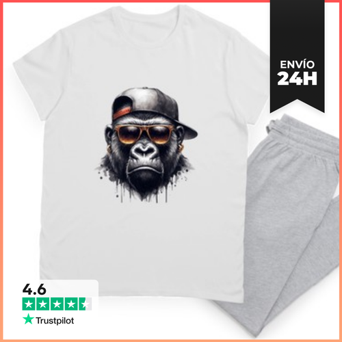 Pijama Estilo De Mono LaTostadora - latostadora.com - Modalova