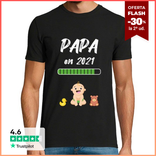 Camiseta Hombre Manga Corta papá 2021 laTostadora - latostadora.com - Modalova