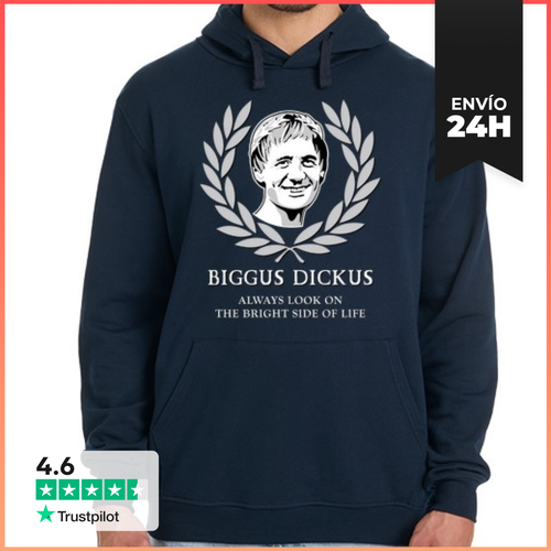 Sudadera Unisex Con Capucha Biggus Dickus (Life Of Brian) - latostadora.com - Modalova