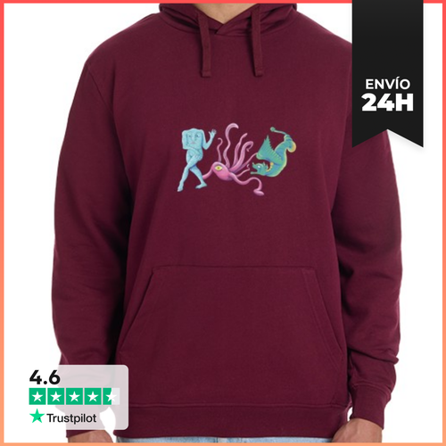 Sudadera Unisex Con Capucha Combo Front 2 LaTostadora - latostadora.com - Modalova