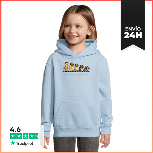 Sudadera Para Niños Con Capucha TECNOLUTION-BLANCO LaTostadora - latostadora.com - Modalova