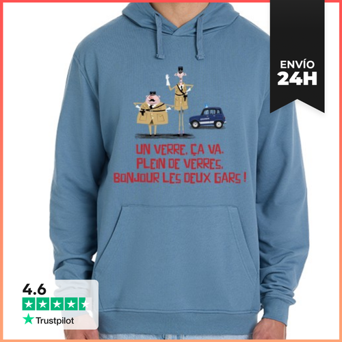 Sudadera Unisex Con Capucha Un Vaso Está Bien LaTostadora - latostadora.com - Modalova
