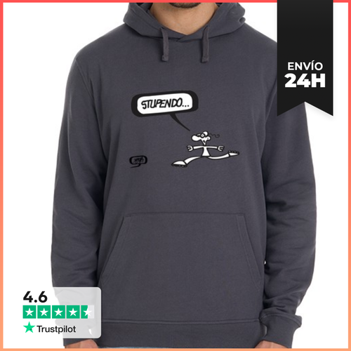 Sudadera Unisex Con Capucha Stupendo LaTostadora - latostadora.com - Modalova