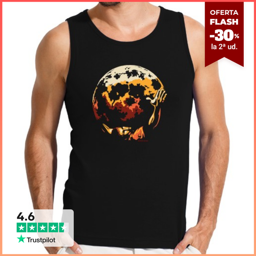 Camiseta Hombre Sin Mangas Moon laTostadora - latostadora.com - Modalova