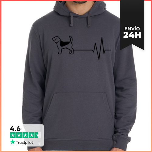 Sudadera Unisex Con Capucha Beagle Love LaTostadora - latostadora.com - Modalova