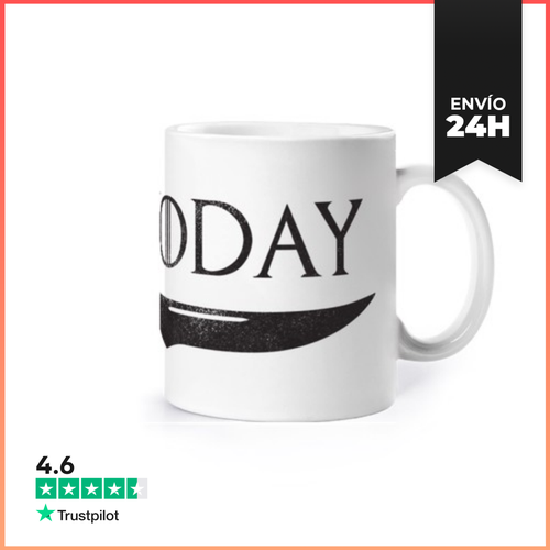 Taza Not Today Negro LaTostadora - latostadora.com - Modalova