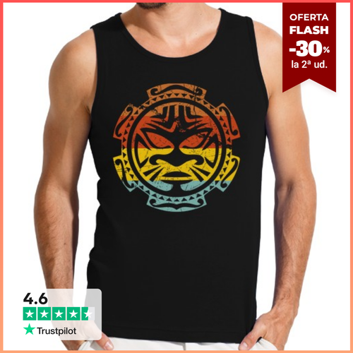 Camiseta Hombre Sin Mangas tatuaje de sol maorí laTostadora - latostadora.com - Modalova