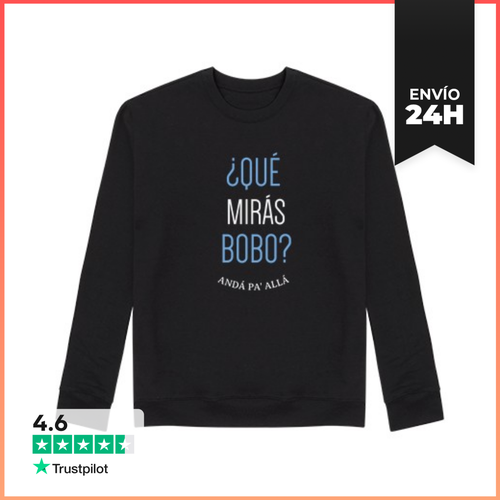 Sudadera Unisex Que Miras Bobo LaTostadora - latostadora.com - Modalova