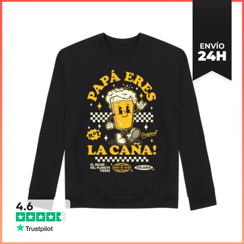 Sudadera Unisex Papá Eres La Caña Regalos Día Del Padre - latostadora.com - Modalova