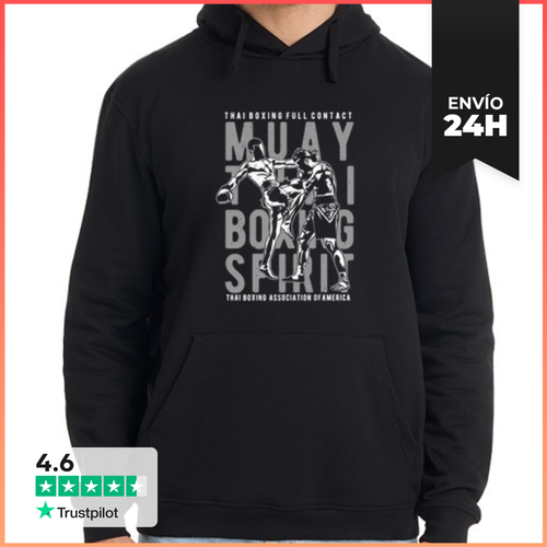 Sudadera Unisex Con Capucha Muay Thai LaTostadora - latostadora.com - Modalova