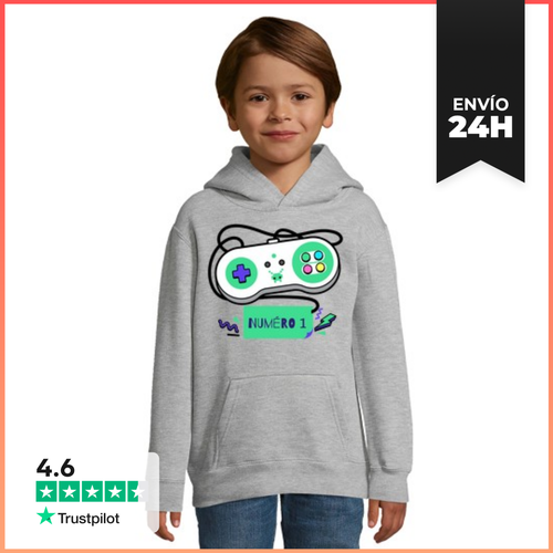 Sudadera Para Niños Con Capucha Camiseta De La Consola - latostadora.com - Modalova