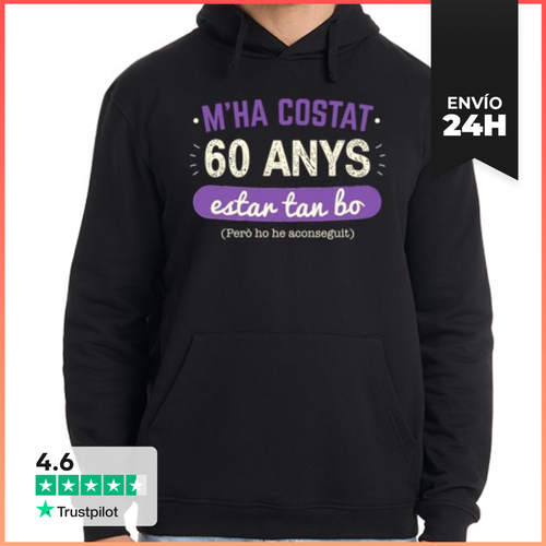 Sudadera Unisex Con Capucha 60 Años LaTostadora - latostadora.com - Modalova