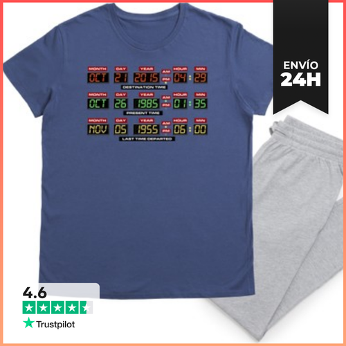 Pijama Panel De Control Delorean LaTostadora - latostadora.com - Modalova