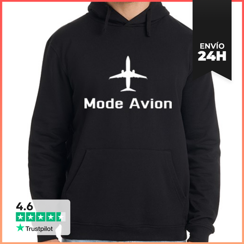 Sudadera Unisex Con Capucha Modo Avión LaTostadora - latostadora.com - Modalova