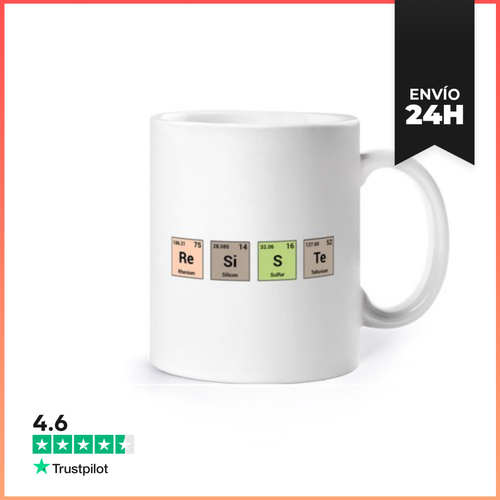 Taza Resiste - Elementos Periódicos LaTostadora - latostadora.com - Modalova