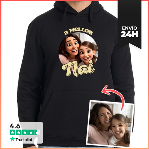 Sudadera Unisex Con Capucha Efecto Animación 3D Sudadera A Mellor - latostadora.com - Modalova