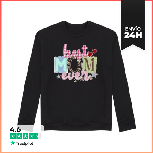 Sudadera Unisex BEST MOM EVER COLLAGE LaTostadora - latostadora.com - Modalova