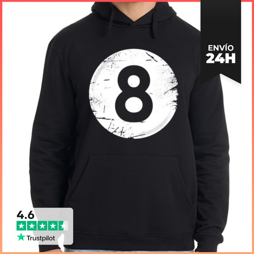 Sudadera Unisex Con Capucha Bola 8 LaTostadora - latostadora.com - Modalova