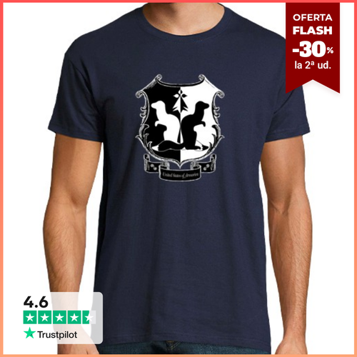 Camiseta Hombre Manga Corta abrigo de armiño de armas - camiseta - latostadora.com - Modalova