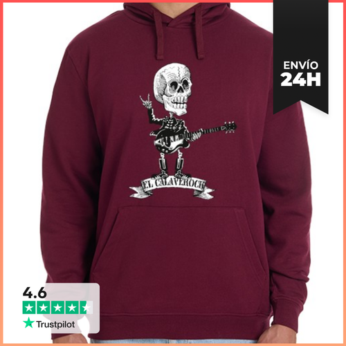 Sudadera Unisex Con Capucha Calaverock LaTostadora - latostadora.com - Modalova