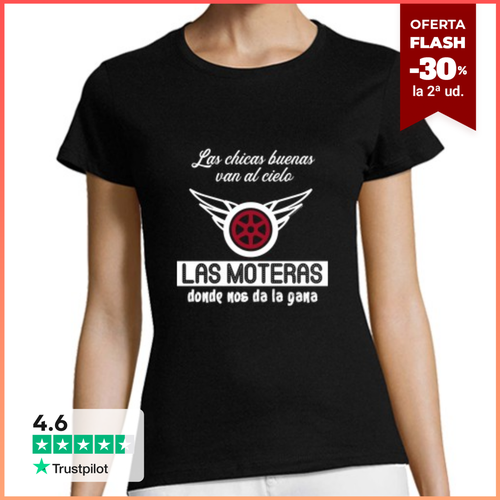 Camiseta Mujer Manga Corta Moteras laTostadora" - latostadora.com - Modalova