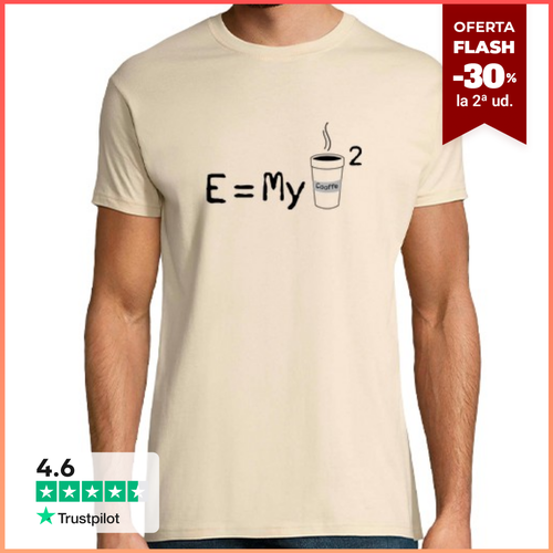 Camiseta Hombre Manga Corta Energy - Camiseta hombre básica - latostadora.com - Modalova