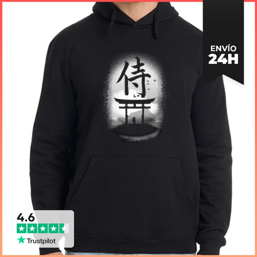 Sudadera Unisex Con Capucha El Último Samurai LaTostadora - latostadora.com - Modalova