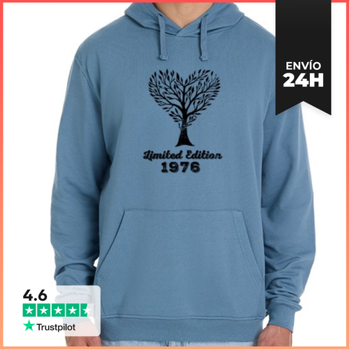 Sudadera Unisex Con Capucha 1976 Vintage LaTostadora - latostadora.com - Modalova