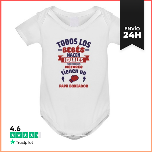 Body Bebé Bebé Con Papá Boxeador,boxeo LaTostadora - latostadora.com - Modalova
