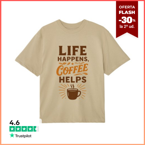 Camiseta Oversize CAMISETA OVERSIZE - COFFEE LOVERS CAFE - latostadora.com - Modalova