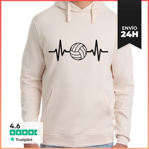 Sudadera Unisex Con Capucha El Voleibol Es Vida Voleibol - latostadora.com - Modalova
