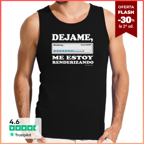 Camiseta Hombre Sin Mangas THMPP001_RENDERIZANDO laTostadora - latostadora.com - Modalova