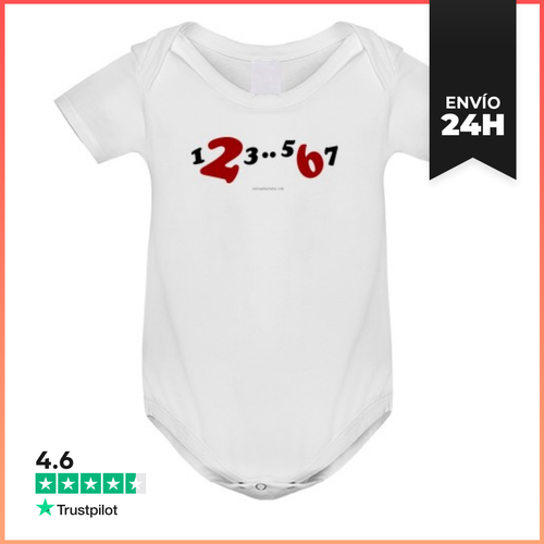 Body Bebé 1,2,3..5,6,7 Color LaTostadora - latostadora.com - Modalova