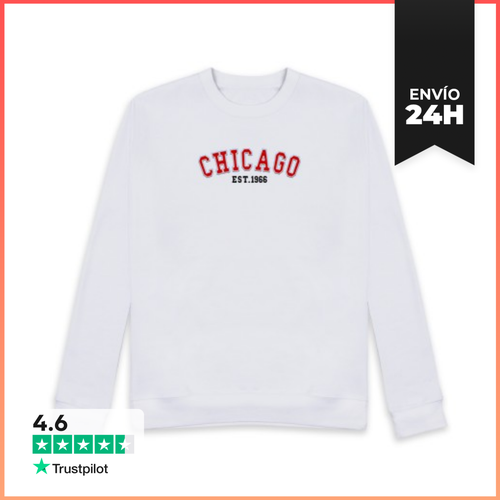 Sudadera Unisex Chicago Est 1966 LaTostadora - latostadora.com - Modalova