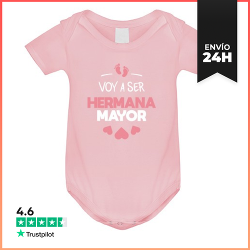 Body Bebé Voy A Ser Hermana Major LaTostadora - latostadora.com - Modalova