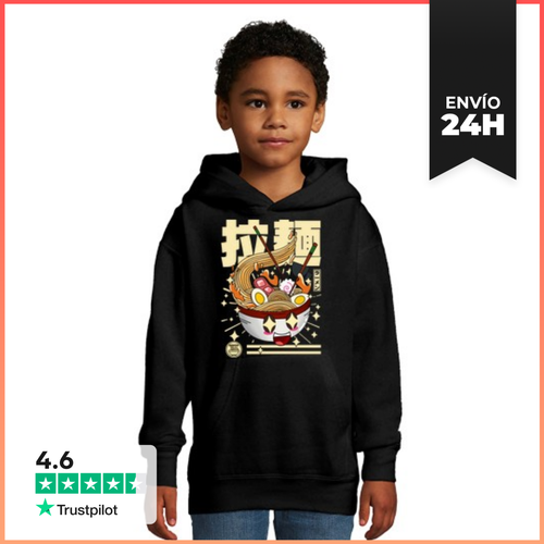Sudadera Para Niños Con Capucha Ramen Extra Lindo LaTostadora - latostadora.com - Modalova