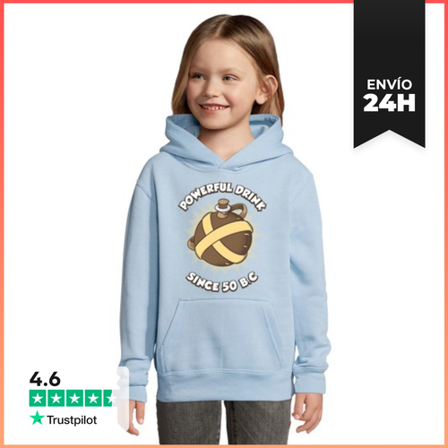 Sudadera Para Niños Con Capucha Bebida Poderosa LaTostadora - latostadora.com - Modalova