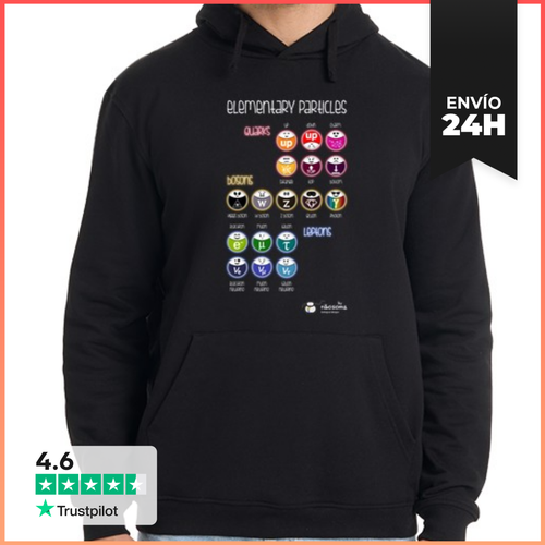 Sudadera Unisex Con Capucha Elementary Particles ❍ (fondos - latostadora.com - Modalova