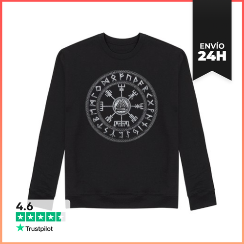 Sudadera Unisex Viking Compass LaTostadora - latostadora.com - Modalova