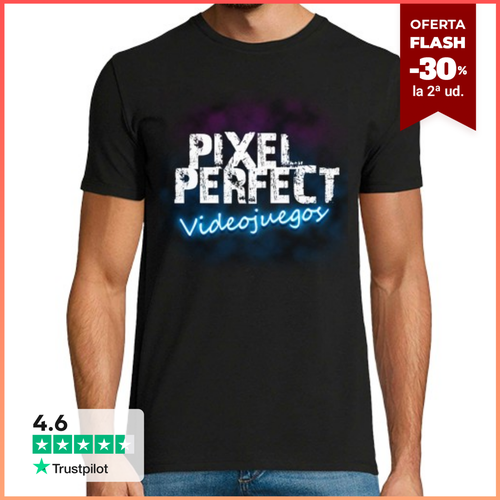 Camiseta Hombre Manga Corta Camiseta Pixel Perfect Videojuegos No - latostadora.com - Modalova