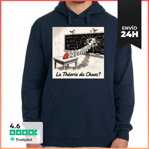 Sudadera Unisex Con Capucha La Teoría Del Caos El Efecto Mariposa - latostadora.com - Modalova
