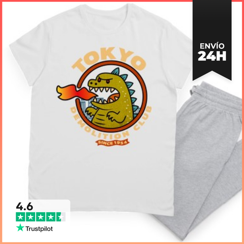 Pijama Tokyo Godzilla LaTostadora - latostadora.com - Modalova
