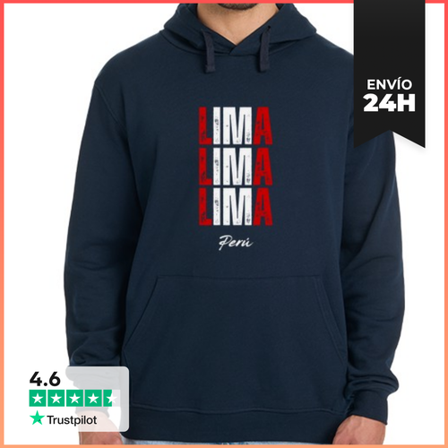 Sudadera Unisex Con Capucha Lima Perú, Bandera Peruana - latostadora.com - Modalova
