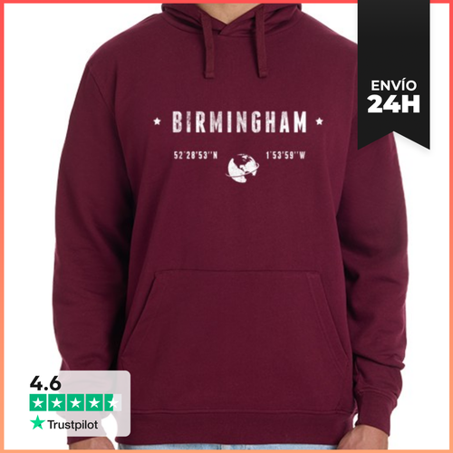 Sudadera Unisex Con Capucha Birmingham LaTostadora - latostadora.com - Modalova