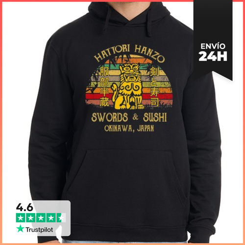 Sudadera Unisex Con Capucha Hattori Hanzo (Kill Bill) LaTostadora - latostadora.com - Modalova