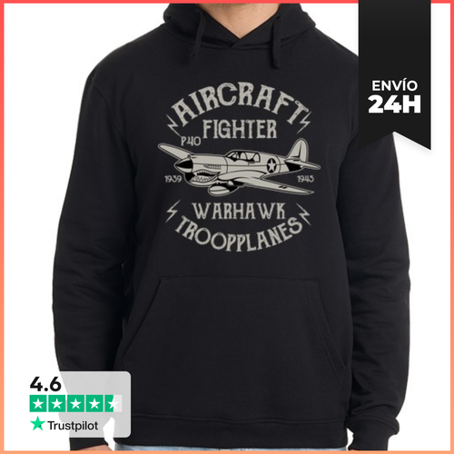 Sudadera Unisex Con Capucha Warhawk LaTostadora - latostadora.com - Modalova