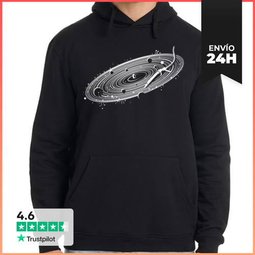 Sudadera Unisex Con Capucha Vinyl Space LaTostadora - latostadora.com - Modalova