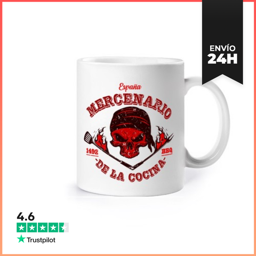 Taza Chef MERCENARIO Red LaTostadora - latostadora.com - Modalova