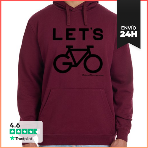 Sudadera Unisex Con Capucha Lets Go LaTostadora - latostadora.com - Modalova
